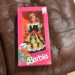 Mattel 1994 Czechoslovakian barbie rare